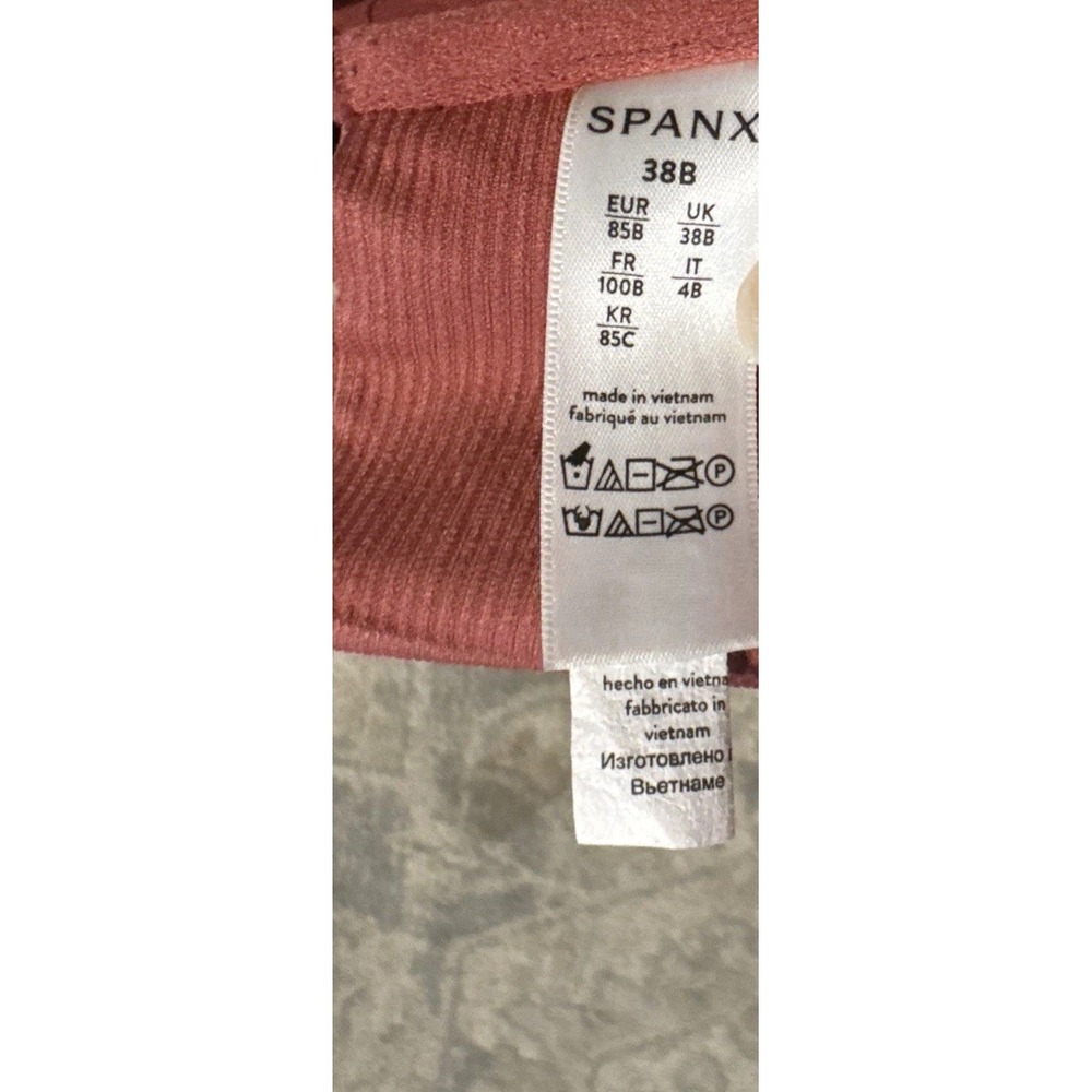 SPANX Womens Rose Bra-llelujah! Lightly Lined Full Coverage Front Close Bra 38B - Picture 3 of 3